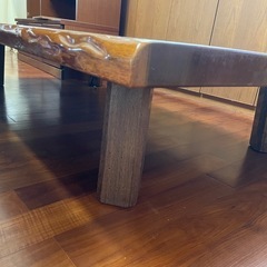 一枚板　テーブル　座卓の画像