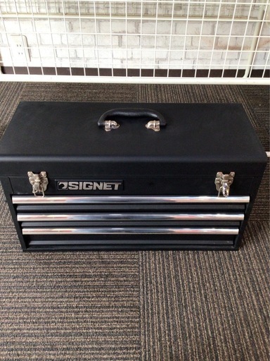【店頭引取限定】【中古】【現状販売】SIGNET シグネット　3段工具ケースセット47,300円(税込)