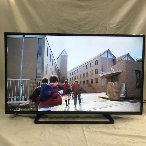 【テレビ】43インチ TH-43D300 リモコン付 2016年製 Panasonic