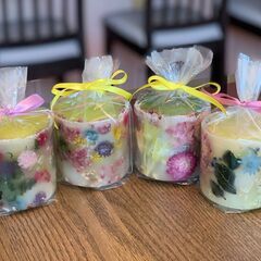 【花ともキャンドル】ワークショップ