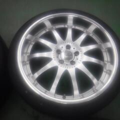 【タイヤホイールｾｯﾄ】Carlsson（ｶｰﾙｿﾝ）  1/11 RS Black Diamond Edition  + FALKEN AZEN1S FK510の画像