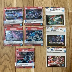 ガンプラ一番くじ　I賞　H賞8点セット