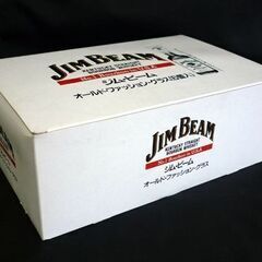 ☆未使用品 JIM BEAM オールドファッショングラス 6点セット ロックグラス タンブラー ジム・ビーム バーボン オンザロック 酒器 札幌 北20条店の画像