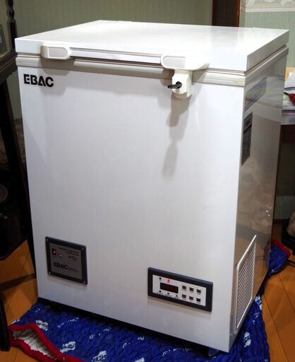 ＥＢＡＣ製 －２０℃ワクチン保管用フリーザー　70L　ECVD-24W70　鍵付属　冷え確認済み