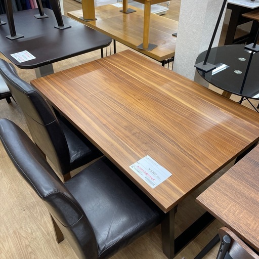 ★ジモティ割あり★  2人掛けダイニングセット　クリーニング済み SJ6850