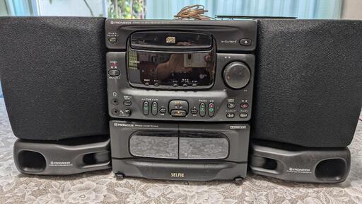 CDダブルカセットコンポ