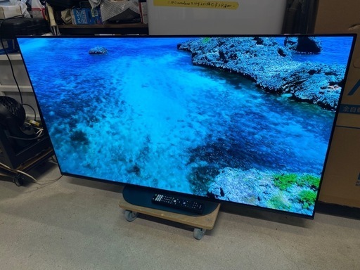 超お薦め品‼️美品‼️最上位機種 4KBS内蔵AndroidTV ソニー有機EL55インチテレビ KJ-55A9G 2020年