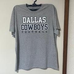 【USA輸入】DALLAS COWBOYS 古着 Tシャツ グレ...