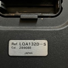 LORUSの掛け時計日本製の画像