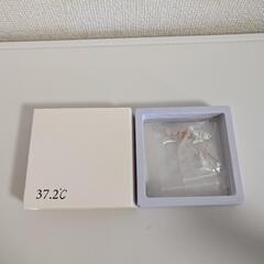 【新品未使用】37.2°C ピアス 桜 花 シルバー925 金属アレルギー対応 シンプル 人気の画像