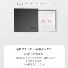 【新品未使用】37.2°C ピアス 桜 花 シルバー925 金属アレルギー対応 シンプル 人気の画像