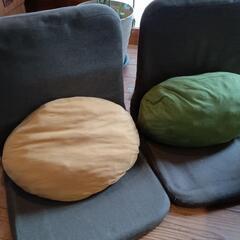 背もたれ椅子4脚まとめての画像