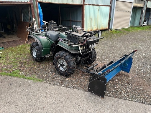 YAMAHA バギー　除雪仕様　実働！