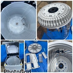 お薦め品‼️分解洗浄済み‼️ハイセンスamadana洗濯機5.5kg2022年②の画像