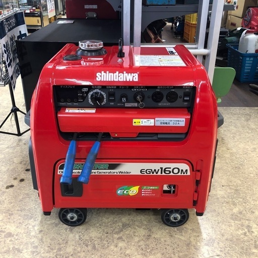 【美品】新ダイワ　エンジン溶接機　EGW160M【10976582】