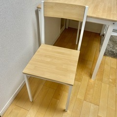 ダイニングテーブル&椅子セット差し上げますの画像