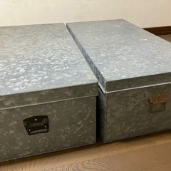衣装ケース ２個セット 衣装箱 衣装缶　押入れ収納　