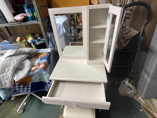 【リサイクルサービス八光】幅59㎝　ニトリ　ドレッサー(フェリベーネ FEL1360 WH) リサイクルサービス八光】幅59㎝ ニトリ ドレッサー(フェリベーネ