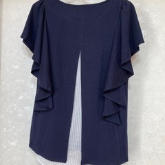 カットソー　紺　新品未使用の画像