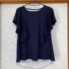 カットソー　紺　新品未使用