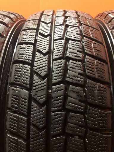DUNLOP WINTER MAXX WM02 165/55R14 14インチ スタッドレス 4本 22年製 バリ溝 セルボ スピアー