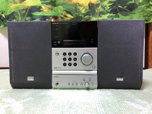 【ジャンク品】ONKYO FR-B7 D-B7 CD MD コンポ スピーカー　セット　オンキヨー　音響機器