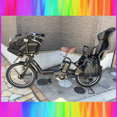 🌈バッテリーほぼ新品！8.9Ah🌈ヤマハ　YAMAHA　パスキスミニ　20インチ　電動自転車　電動アシスト自転車　中古 子供乗せ 8264