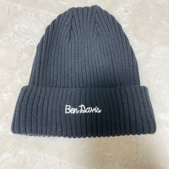 ニット帽 
ベンデイビス 黒 BEN DAVIS  