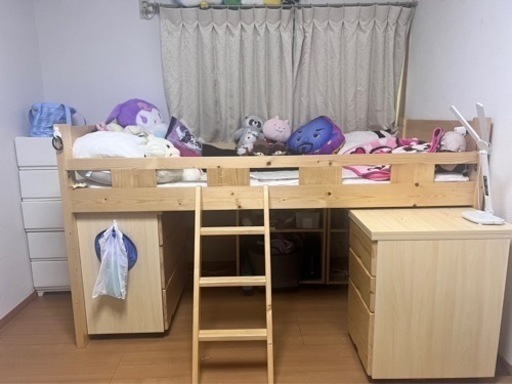 システムベッド　ロフトベッド