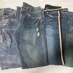 (商談中)美品☆デニム8本W64.67