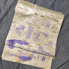 袋帯　正絹　中古
