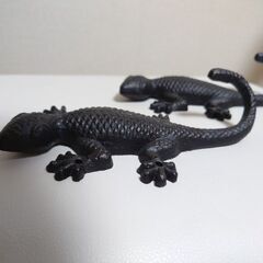 DULTON ダルトン　ヤモリ　フック　2個　インテリアの画像