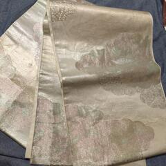 袋帯　正絹　中古の画像