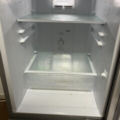 AQUA 冷蔵庫 ブラッシュシルバー AQR-13K-S [126L /2ドア /右開きタイプ] [冷凍室 46L]の画像