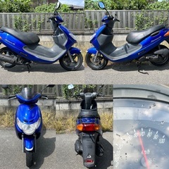 ⭐️アドレスV110快速2スト原付二種⭐️タイヤ・ブレーキパッド・プラグなど新品交換で快調⭐️ピンクナンバー車両⭐️の画像