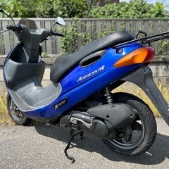⭐️アドレスV110快速2スト原付二種⭐️タイヤ・ブレーキパッド・プラグなど新品交換で快調⭐️ピンクナンバー車両⭐️の画像