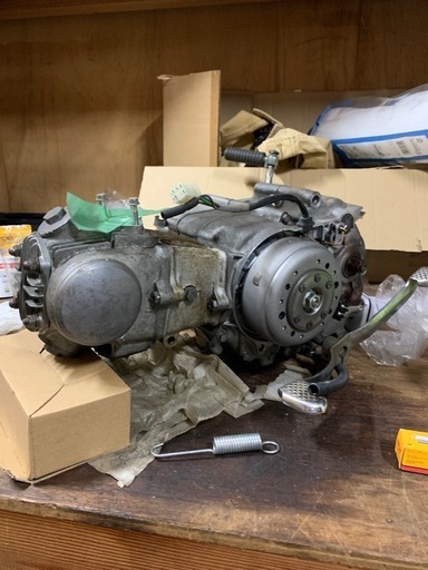 スーパーカブ エンジン 実働