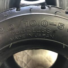 ☆彡BRIDGESTONE! ブリヂストン!!!カートのタイヤ４本セット!!!カート用レーシングタイヤ!!!中古タイヤ!!4.0/10.05-5と6.0/11.0-5 前後４本セット!!!の画像