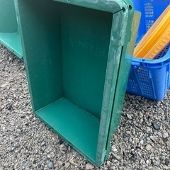【百光工建】トロ箱　トロ船　トロ舟　プラ箱⭐︎2個セット36Ｌ