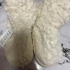 ✨新品未使用品✨ルームシューズ スリッパ もこもこ 暖かい ボアスリッパ　23.0cm　№1199の画像
