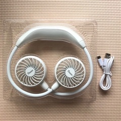 【未使用】扇風機3点セット　ハンディファン　ネックファン　USB充電式　手持ち扇風機 小型 卓上の画像