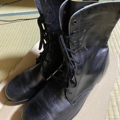 革ブーツの画像