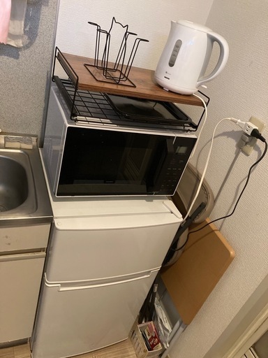冷蔵庫、電子レンジ等