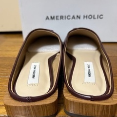 AMERICAN HOLIC 新品★秋色ミュールの画像