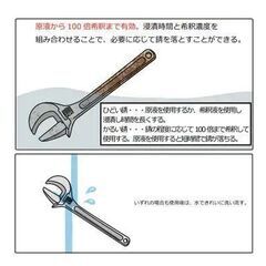未使用新品 さび落とし 浸漬用サビ取り剤 液体タイプ 4L
