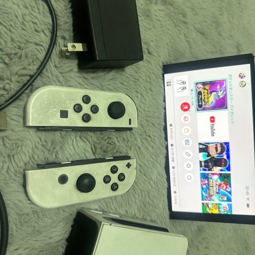 ニンテンドーSwitch 有機ELモデル中古い　