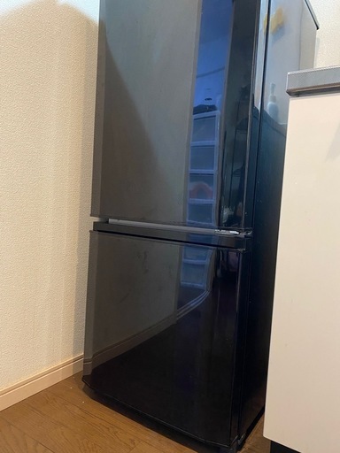 冷蔵庫 三菱電機 一人暮らし用 MR-P15D-B形