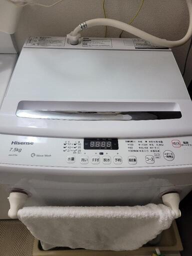 HISENSE 洗濯機 HW-G75A