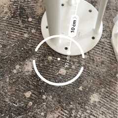 【値下げ】IKEAキャスター付きテーブルの脚4脚まとめての画像