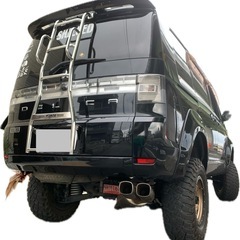 デリカD5 7インチリフトアップ　公認　構造変更済み　車検取立て　アウトドア　キャンプ　DELICA MITSUBISHI D:5 改造　カスタム customの画像